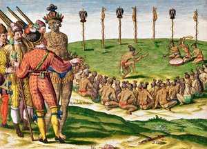 Cérémonie de victoire indienne, de 